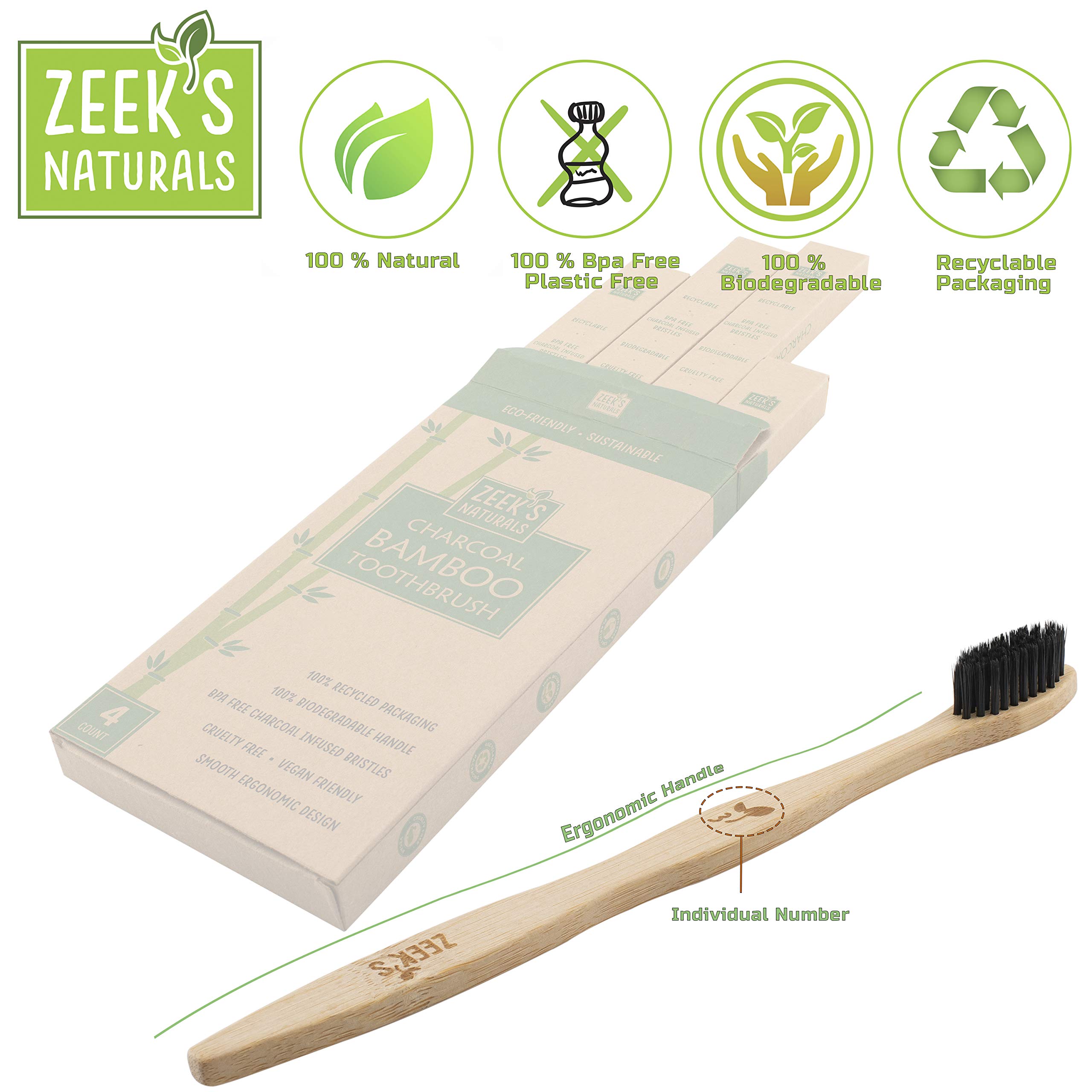 Amazon.com : Zeek's Naturals LLC Biodegradable Eco-Friendly